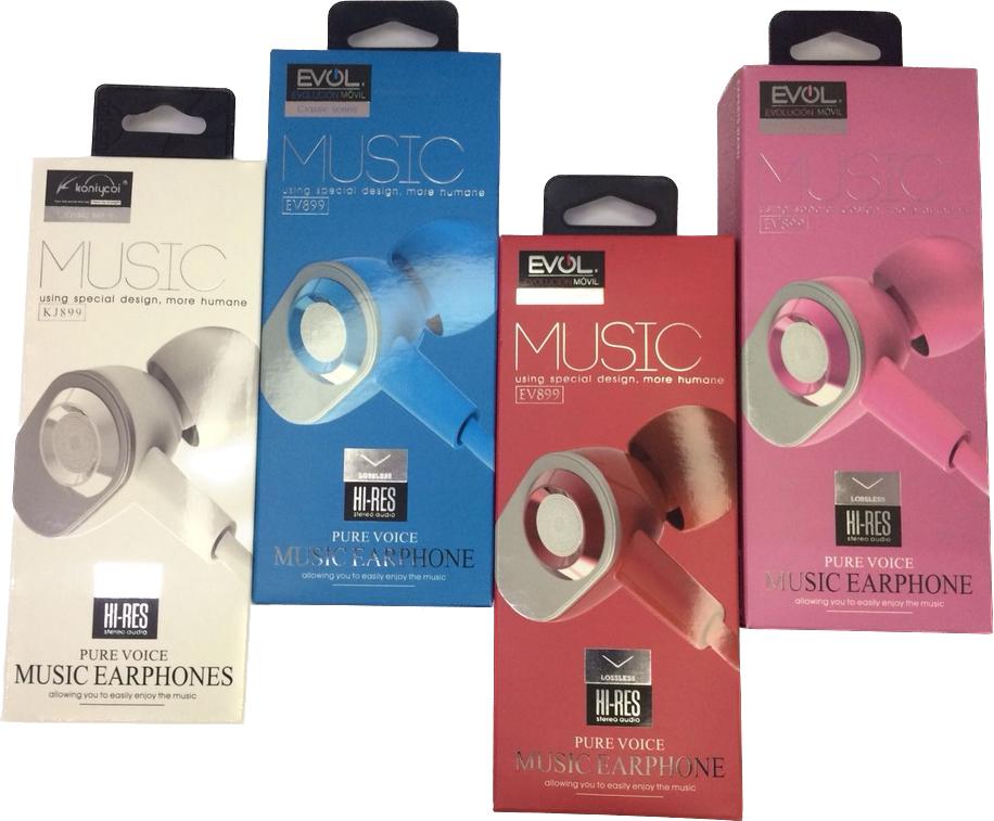 [Manos libres 200000] AUDIFONOS EVOL 899 (NEGRO)
