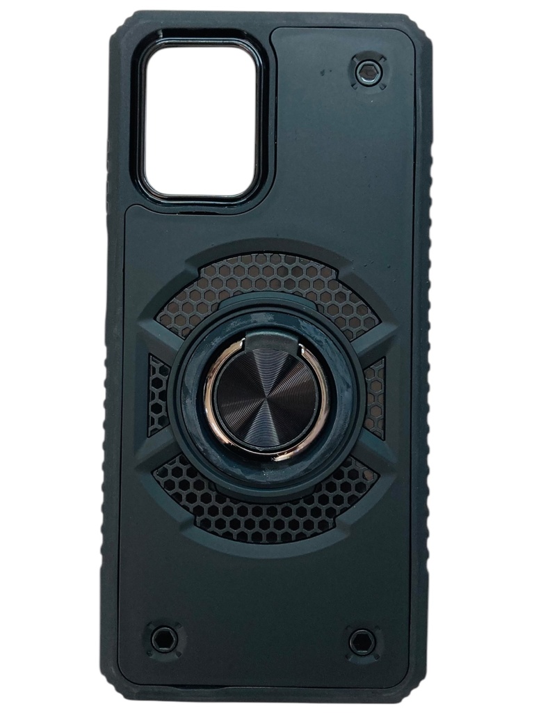 CASE ANILLO ESCUDO (MOTOROLA G73) (NEGRO)