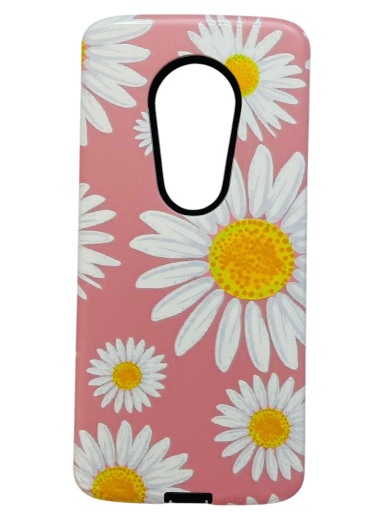 CASE DISEÑO RELIEVE (MOTOROLA E5) (FLORES)