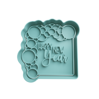 Happy New Year Cortador de Galletas