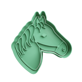 Caballo Cabeza Cortador de Galletas