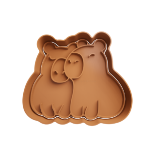 Pareja de Carpinchos Cortador de Galletas