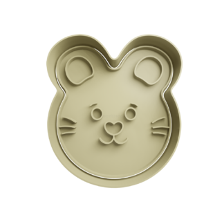 Cabeza de Conejo Cortador de Galletas