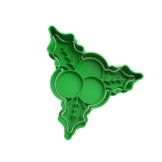 Muérdago de Navidad Cortador de Galletas