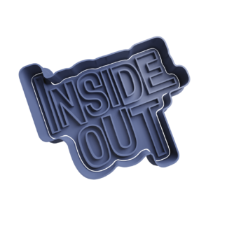 Logo Inside Out Cortador de Galletas
