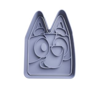 Bluey Cabeza Cortador de Galletas