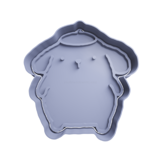 Pompompurin Sorprendido Cortador de Galletas
