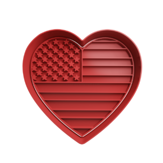 Corazon EEUU Cortador de Galletas