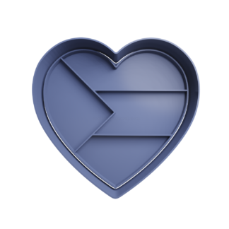 Corazon Sudan Cortador de Galletas