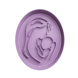 Madre con Bebe Cortador de Galletas