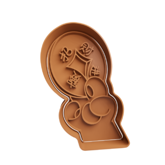 Moneda China en Mano Cortador de Galletas