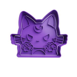 Gata Luna Sailor Moon Cortador de Galletas