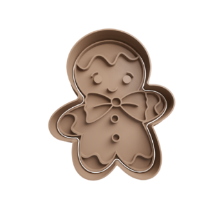 Muñeco de Jengibre Cortador de Galletas