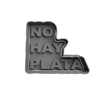 Javier Milei -No Hay Plata Cortador de Galletas