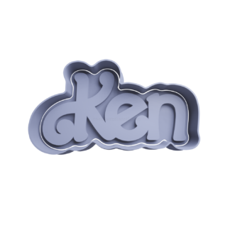 Ken Logo Cortador de Galletas