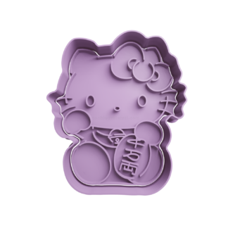 Hello Kitty de la Suerte Maneki Neko Cortador de Galletas