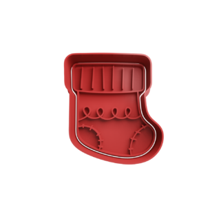 Media Soquete de Navidad Cortador de Galletas