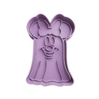 Minnie Fantasma Cortador de Galletas
