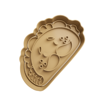 Taco Cute Cortador de Galletas