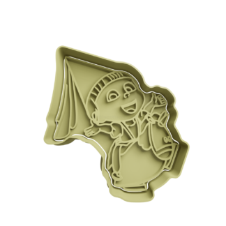 Agnes con Vestido Princesa Cortador de Galletas