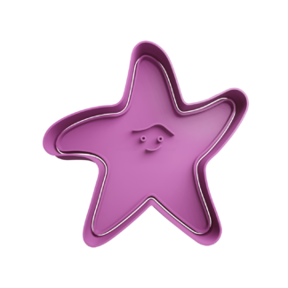 Estrella Marina Peach Cortador de Galletas