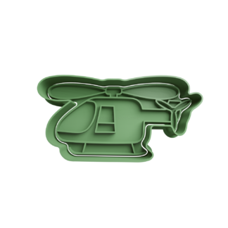 Helicoptero Cortador de Galletas