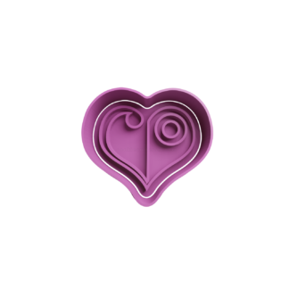Emblema del Amor Cortador de Galletas