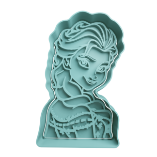 Elsa Frozen Cortador de Galletas