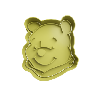 Winnie Pooh Cabeza Cortador de Galletas