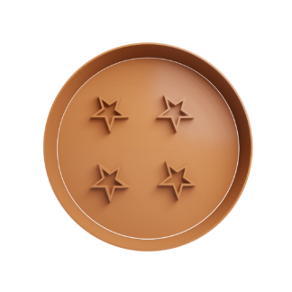 Esfera del Dragon de 4 Estrellas Cortador de Galletas