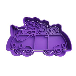 Auto Peppa Pig Cortador de Galletas