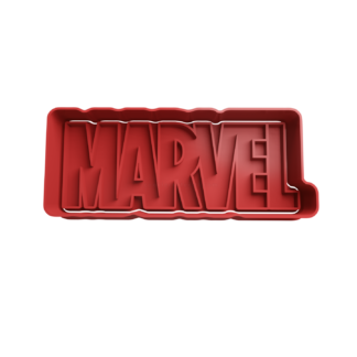 Logo Marvel Cortador de Galletas