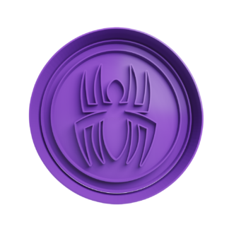 Logo Spiderman Cortador de Galletas