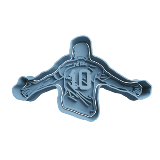 Lionel Messi D10S Cortador de Galletas