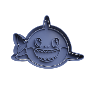 Daddy Shark Cortador de Galletas