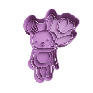 Conejo de Pascua Cortador de Galletas