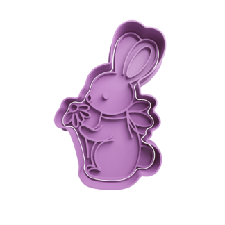 Conejo de Pascua Cortador de Galletas