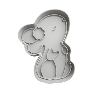 Conejo de Pascua Cortador de Galletas