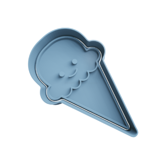 Helado de 1 Bochas Cortador de Galletas