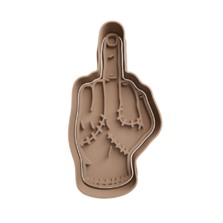 Dedos F*ck You Cortador de Galletas