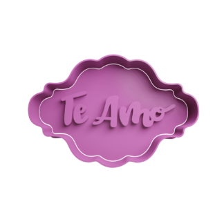 Te Amo Cortador de Galletas