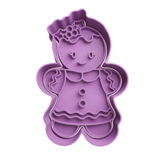 Muñeca de Jengibre Cortador de Galletas
