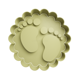 Piecitos de Bebe Cortador de Galletas