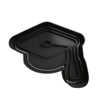 Gorro de Graduacion Cortador de Galletas