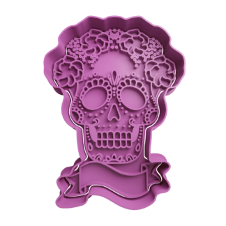 Calavera Mexicana Cortador de Galletas