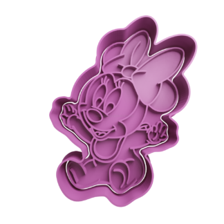 Minnie Bebe Cortador de Galletas