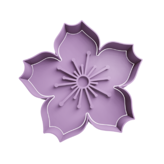 Flor Sakura Cortador de Galletas