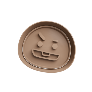 Shooky BT21 Cabeza Cortador de Galletas