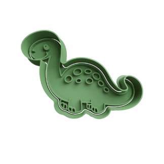 Diplodocus dinosaurio Cortador de Galletas