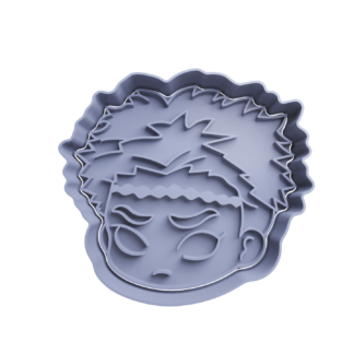 Gyomei himejima Cabeza Cute Cortador de Galletas